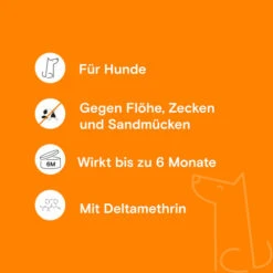 Adimere - Zeckenhalsband Hund -Heimtierbedarf Verkäufe adimere vlooienband 211577 0500 none