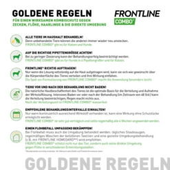 Frontline Combo Gegen Zecken, Flöhe (Flöhe, Eier, Larven, Puppen) Bei Hunden -Heimtierbedarf Verkäufe frontline combo spot on hond 192941 0500 none