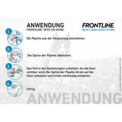 Frontline Spot On Hund -Heimtierbedarf Verkäufe frontline spot on hond 183913 0500 none