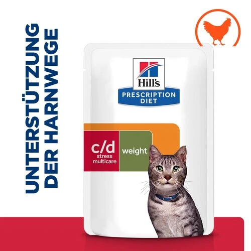 Hill's Prescription Diet - Feline - C/d Urinary Stress + Metabolic - Nassfutter – Bild 2