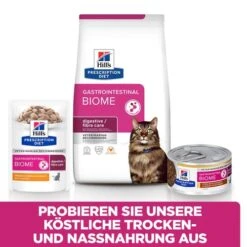 Hill's Prescription Diet - Gastrointestinal Biome - Ragout - Katze -Heimtierbedarf Verkäufe hills prescription diet gastrointestinal biome stoofpotje kattenvoer 212000 0500 none
