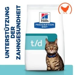 Hill's T/d - Dental Care - Prescription Diet - Feline -Heimtierbedarf Verkäufe hills td dental care prescription diet feline 218012 0500 none