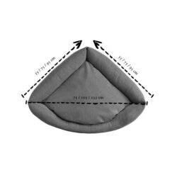 Hunter Eckkorb Livingstone - Grau -Heimtierbedarf Verkäufe hunter hoekmand livingstone grijs 175906 0500 none