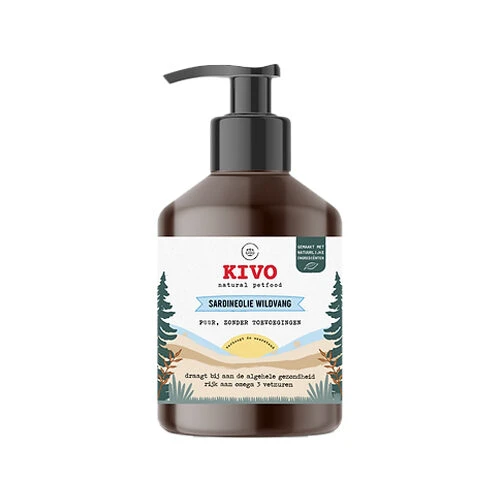 Kivo Petfood Sardinenöl Wildfang 3 Kivo Petfood Sardinenöl Wildfang
