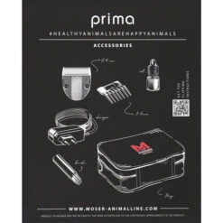 Moser - Trimmer Prima, Wiederaufladbar -Heimtierbedarf Verkäufe moser tondeuse prima oplaadbaar 205490 0500 none