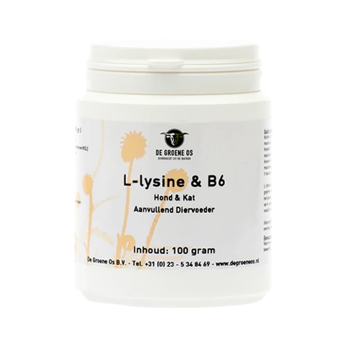 Groene Os L-Lysine B6 - Hund/Katze