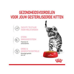 Royal Canin Kitten Sterilised Gelee - Beutel -Heimtierbedarf Verkäufe royal canin kitten sterilised in jelly maaltijdzakje 207209 0500 none