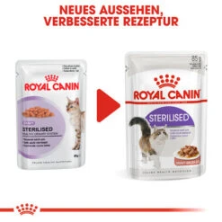 Royal Canin Sterilised In Gravy - Katzenfutter -Heimtierbedarf Verkäufe royal canin sterilised in gravy kattenvoer 128051 0500 none