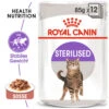 Royal Canin Sterilised In Gravy - Katzenfutter -Heimtierbedarf Verkäufe royal canin sterilised in gravy kattenvoer 128066 0500 none