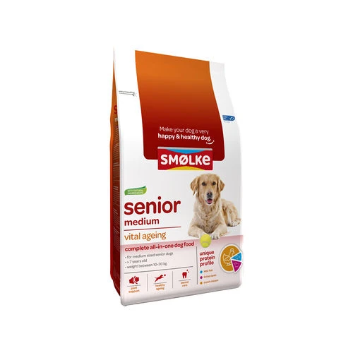 Smølke Hund Senior Medium 4 Smølke Hund Senior Medium – Bild 2