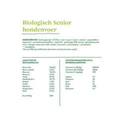 Yarrah - Trockenfutter Senior Mit Huhn, Fisch Und Kräutern Bio -Heimtierbedarf Verkäufe yarrah droogvoer hond senior bio 201149 0500 none